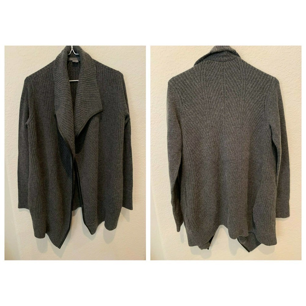 Vince Wool-Cashmere Blend Cardigan (S) - Picture 3 of 4
